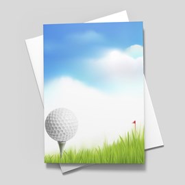 Tranquility On the Course Note Card
