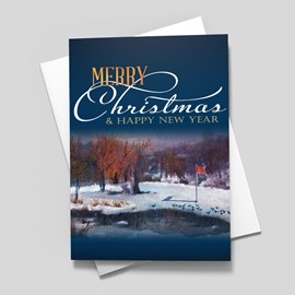 Serene 18 Christmas Card