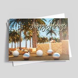 Sand Trap Holiday Card