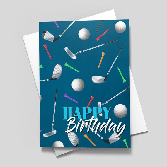 Golf Social Birthday Card By USGAcardshop