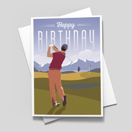 Happy Place Birthday Card