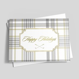 Golden Day Holiday Card