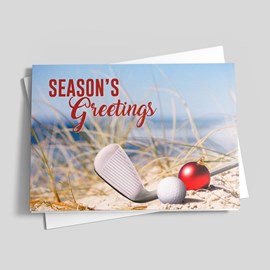 Sand Wedge Coast Holiday Card