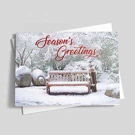 Winter Woods Holiday Card