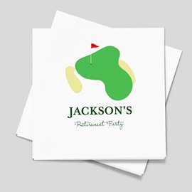 Par for the Course Napkin