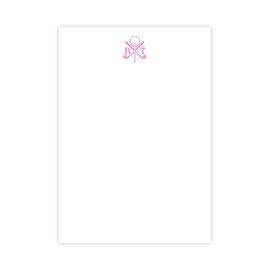 Cross Clubs Pink Notepad